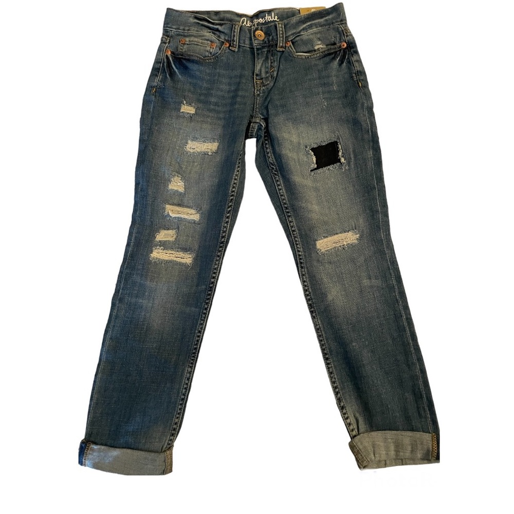 NWT Aeropostale Juniors/women’s  Kylie Boyfriend Relaxed Fit Jeans